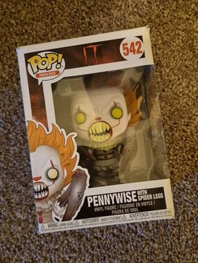 Funko Pop! Movies 542 Pennywise with Spider Legs - White & Orange